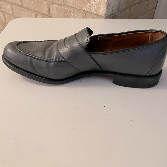 Men’s Allen Edmonds Randolph Penny Loafers 10.5 DcGrey Dress Shoes - Picture 7 of 9